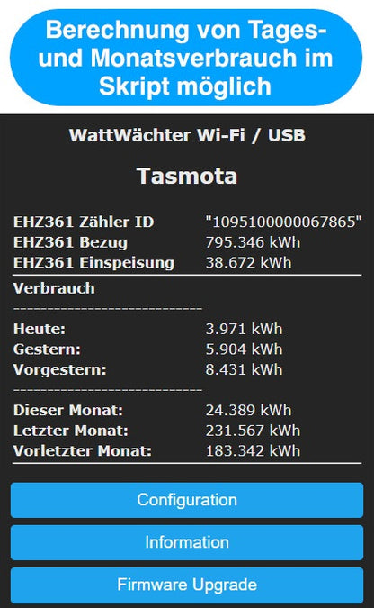 WattWächter Wi-Fi/USB