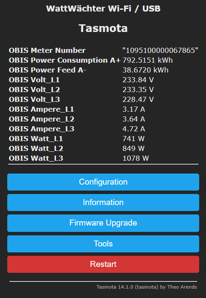 WattWächter Wi-Fi/USB